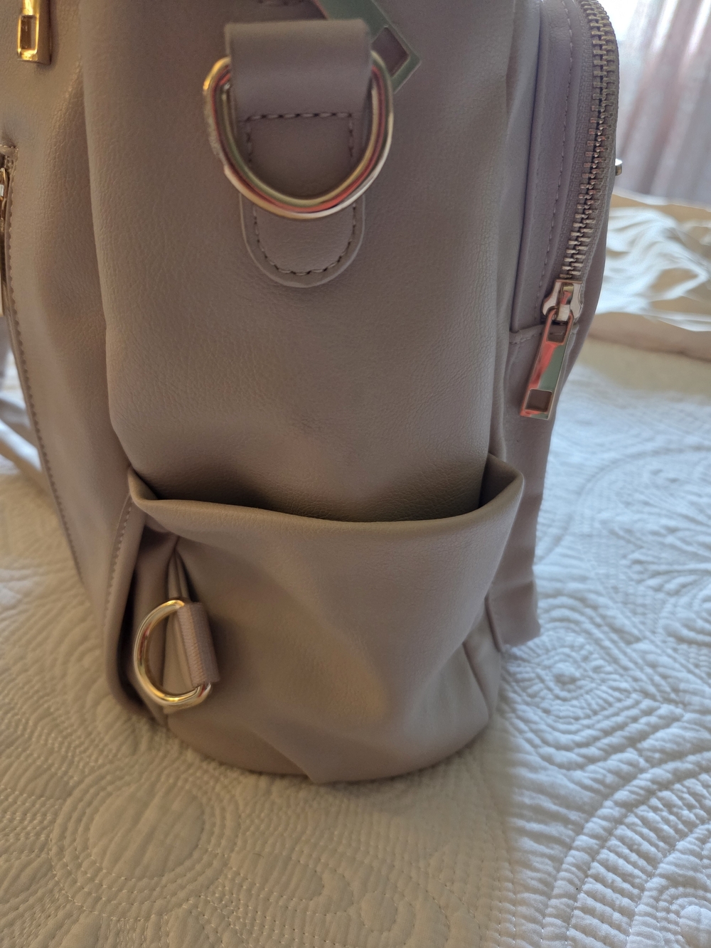 PINK COVE BACKPACK/CROSSBODY BAG + 2 ADDITIONAL STRAPS. DUST BAG INCLUDED - Picture 5 of 14